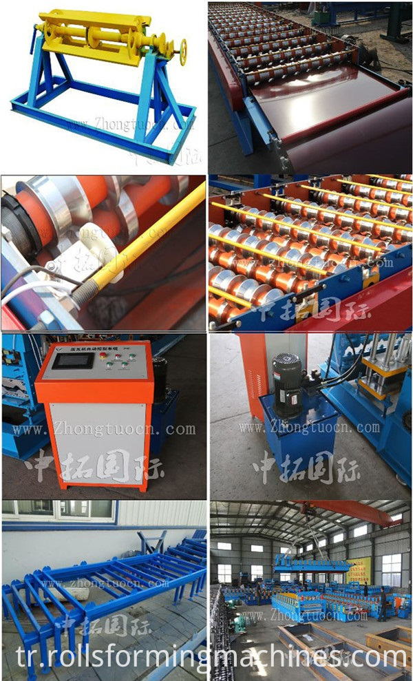 Soğuk Sac Rulo Şekillendirme Makinesi Cold Sheet Roll Forming Machine